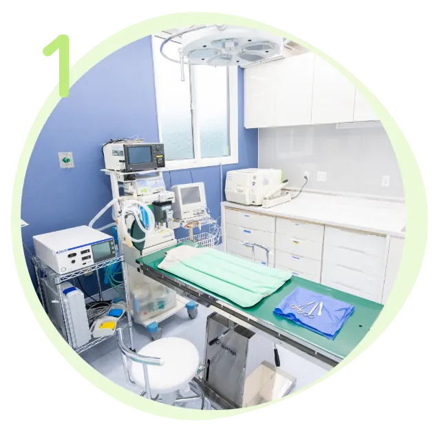 豊富な設備環境と